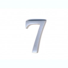 Numeri in alluminio anodizzato satinato - Numero 7