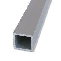 Profili quadrati estrusi in alluminio anodizzato mm. 10x1