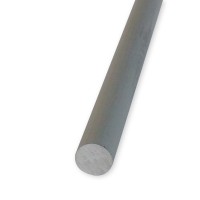 Barre tonde in alluminio anodizzato diametro mm. 6